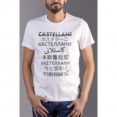 Marškinėliai "Language", Castellani 15