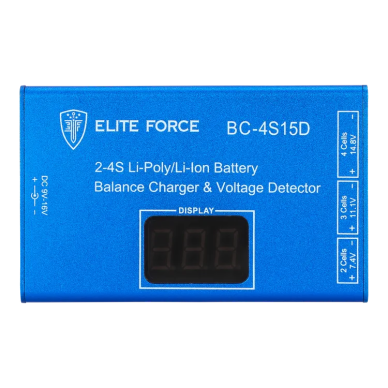 LiPo akumuliatorių pakrovėjas Elite Force Charger (7.4 V – 14.8 V, 1.5 A) 1 LiPo akumuliatorių pakrovėjas Elite Force Charger (7.4 V – 14.8 V, 1.5 A) 1