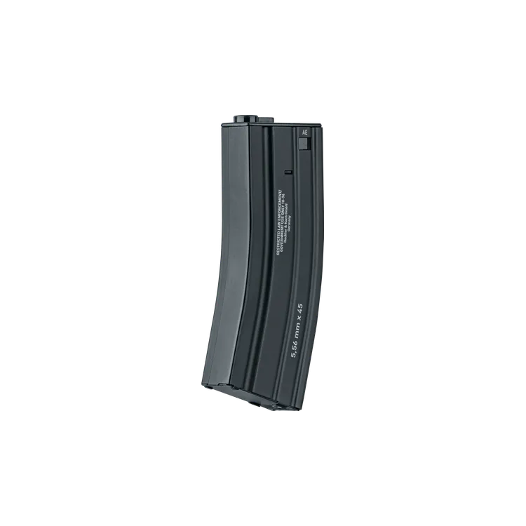 Heckler & Koch HK416 A5 airsoft dėtuvė, 6 mm BB, 160 šūvių Heckler & Koch HK416 A5 airsoft dėtuvė, 6 mm BB, 160 šūvių