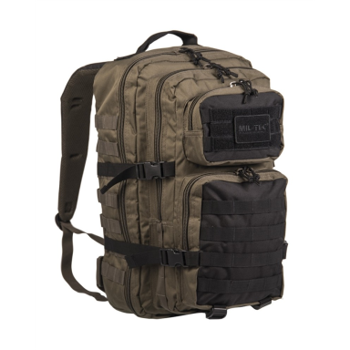 Kuprinė MIL-TEC US Assault RANGER GREEN/BLACK (36L)