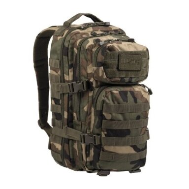 Kuprinė MIL-TEC US Assault Small 20L taktinė kuprinė (woodlad)