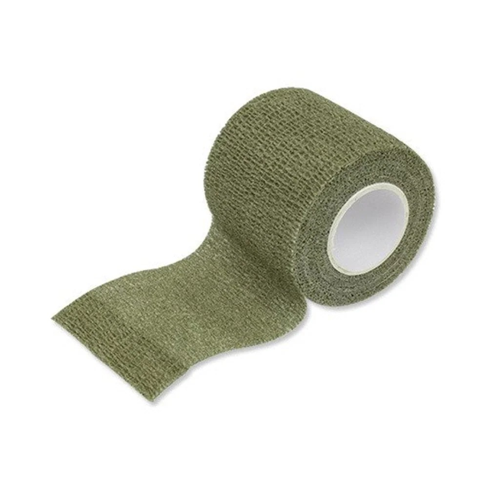 Maskuojanti lipni juosta Mil-Tec, Olive Green, 5 cm x 4,5 m Maskuojanti lipni juosta Mil-Tec, Olive Green, 5 cm x 4,5 m