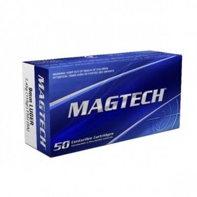Magtech 9MM LUGER 7,45G FMJ